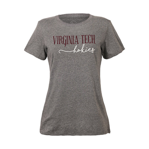 Virginia Tech Women's Relaxed T-Shirt: Charcoal by Gear