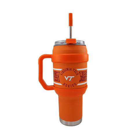 Virginia Tech Stainless Steel Handle Tumbler 40 oz.