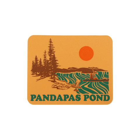 Pandapas Pond Enjoy the Water Mini Decal