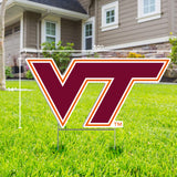 Virginia Tech Athletic Logo Lawn Sign