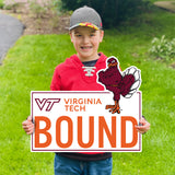 Virginia Tech Bound Lawn Sign