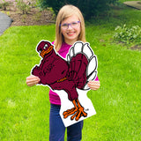 Virginia Tech Happy Birthday Lawn Sign