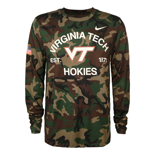 virginia tech nike long sleeve