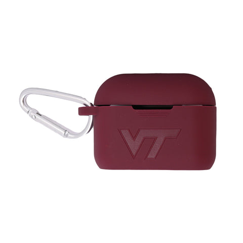 Virginia Tech Apple Airpods Engraved Silicone Case Cover