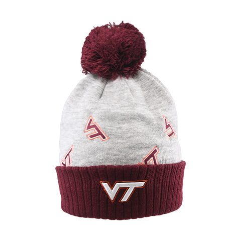 Virginia Tech Back in Business Pom Beanie by Colosseum