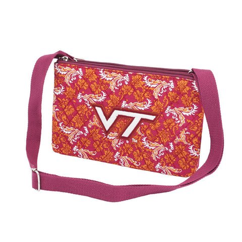 Virginia Tech Bloom Crossbody Purse