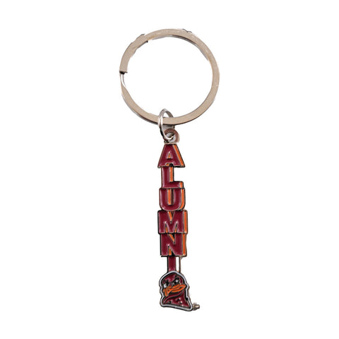 Virginia Tech Campus Alumni Keychain