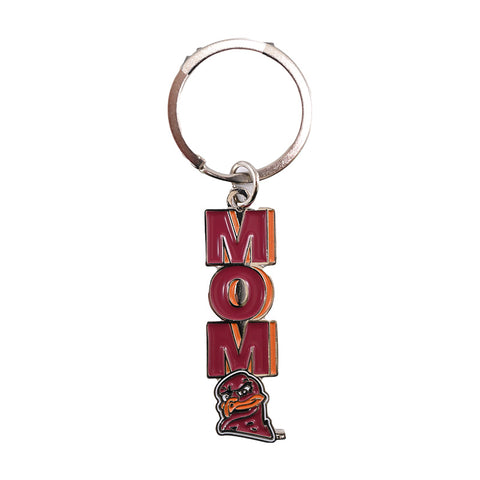 Virginia Tech Campus Mom Keychain