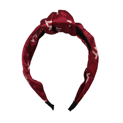 Virginia Tech Logo Headband: Maroon