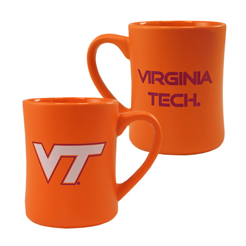 Virginia Tech Matte Wordmark Mug: Orange