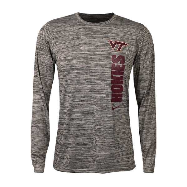 【IONSEOUL】 Virginia Fleece Long Sleeve T-Shirt 4JH579 Summit Sportswear Virginia Tech Hokies Cool Aunt Long Sleeve