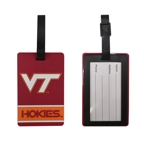 Virginia Tech PVC Luggage Tag