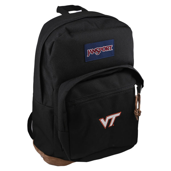 Virginia Tech Right Pack Backpack: Black by JanSport – Campus Emporium Virginia Tech Right Pack Backpack: Black by JanSport – Campus Emporium