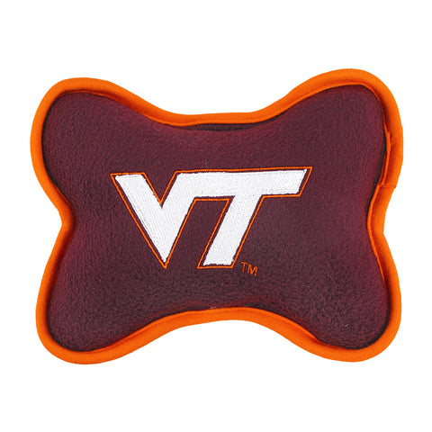 Virginia Tech Hokies Small Bone Squeak Toy