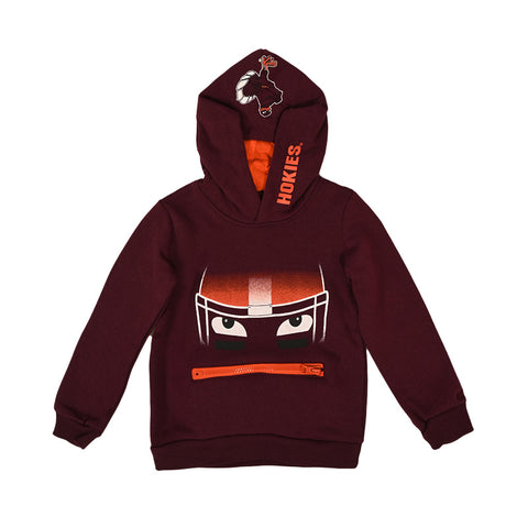 Virginia Tech Toddler Game Face Hooded Sweatshirt