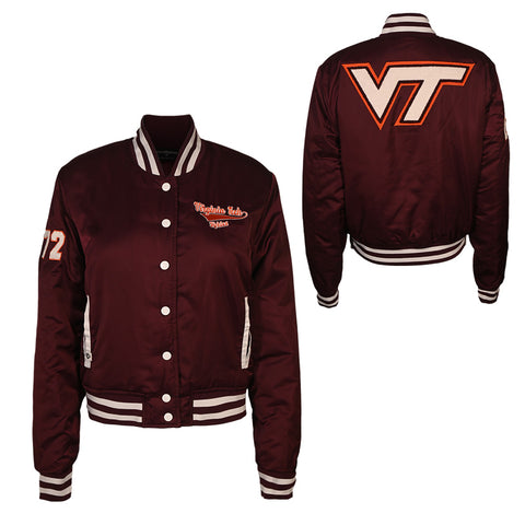 Virginia Tech Women's Baguettes Bomber Jacket