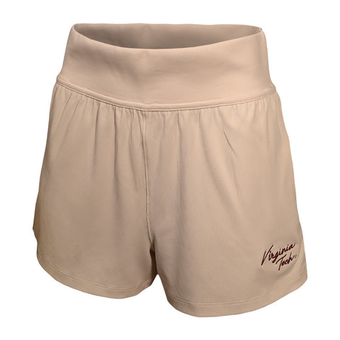 Virginia Tech Women's Gameday Meridian Rib Shorts by Under Armour