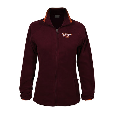 Virginia Tech Women's Give and Go III Jacket by Columbia: Maroon