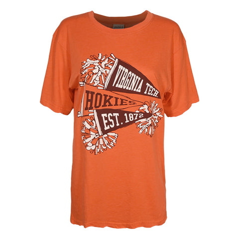 Virginia Tech Women's Heritage T-Shirt: Orange