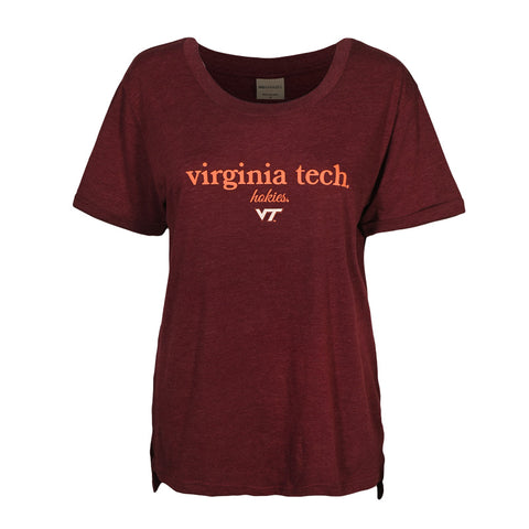 Virginia Tech Women's Must Have Ace T-Shirt: Maroon