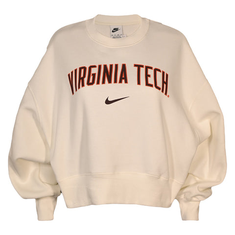 Virginia Tech Women's Phoenix Crew Sweatshirt by Nike
