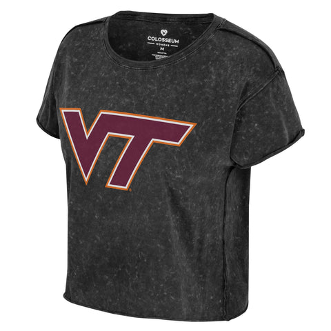 Virginia Tech Women's Playing the Field  Cropped T-Shirt