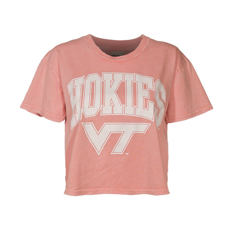Virginia Tech Women's Short and Sweet T-Shirt: Dusty Rose