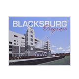 Lane Stadium Print College Town Art by Gregg Johnson