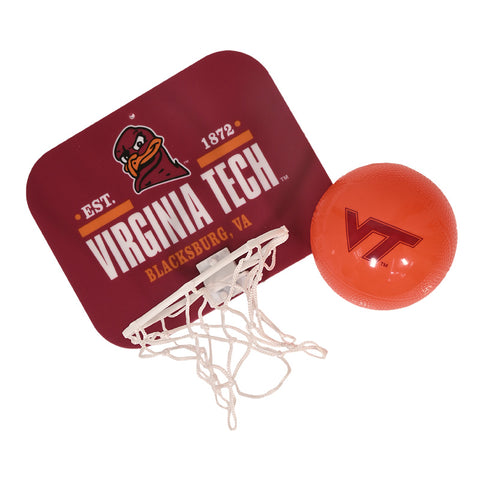 Virginia Tech Mini Deluxe Basketball Set