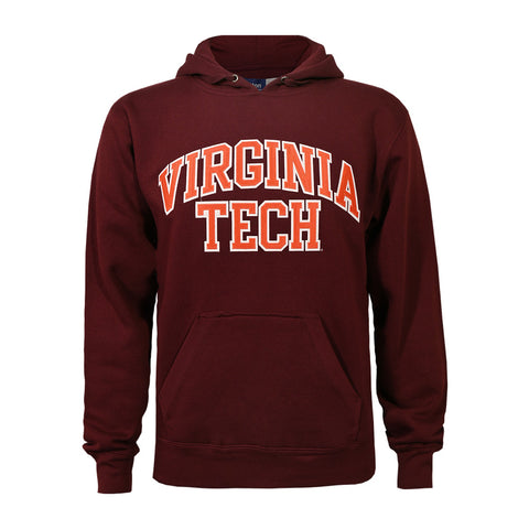 Virginia Tech Embroidered Twill Hooded Sweatshirt: Maroon by Gear