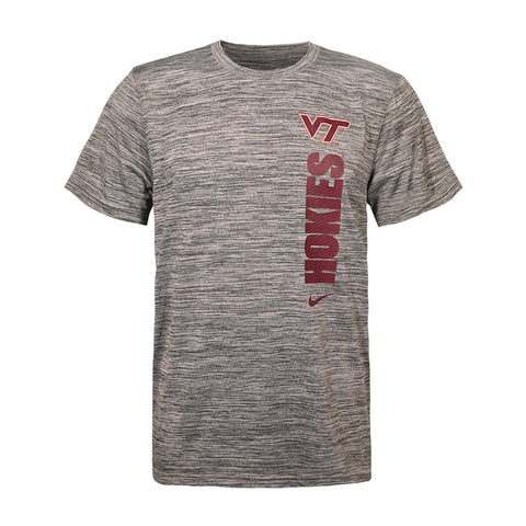 Virginia Tech Men's Team Issue Dri-FIT Velocity T-Shirt: Gray by Nike