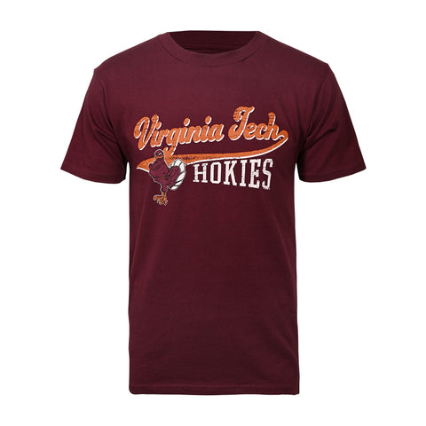 Virginia Tech Hokies Script T-Shirt: Maroon