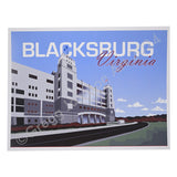 Lane Stadium Print College Town Art by Gregg Johnson