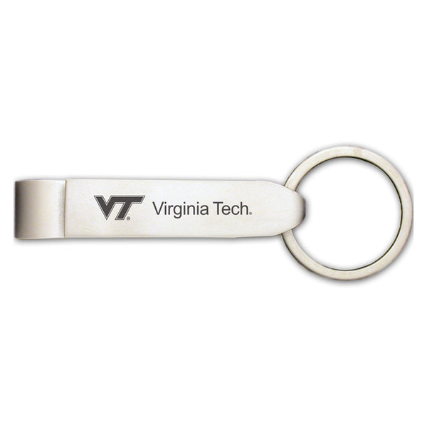 Virginia Tech University VT Logo Key Chain - Fine Pewter Gifts