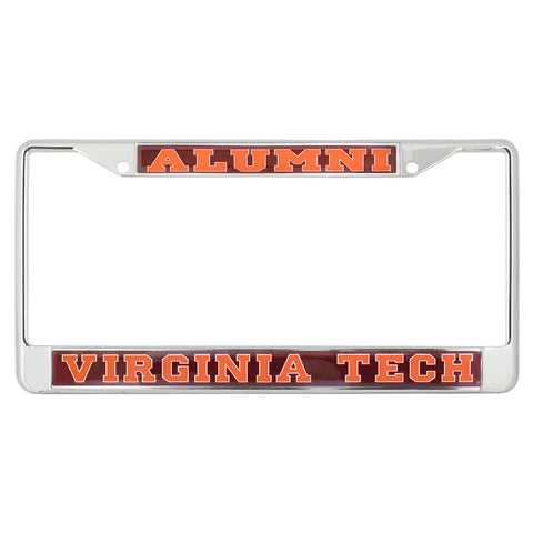 Virginia Tech Alumni Domed License Plate Frame