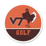 Virginia Tech Sports Refrigerator Magnet: Golf