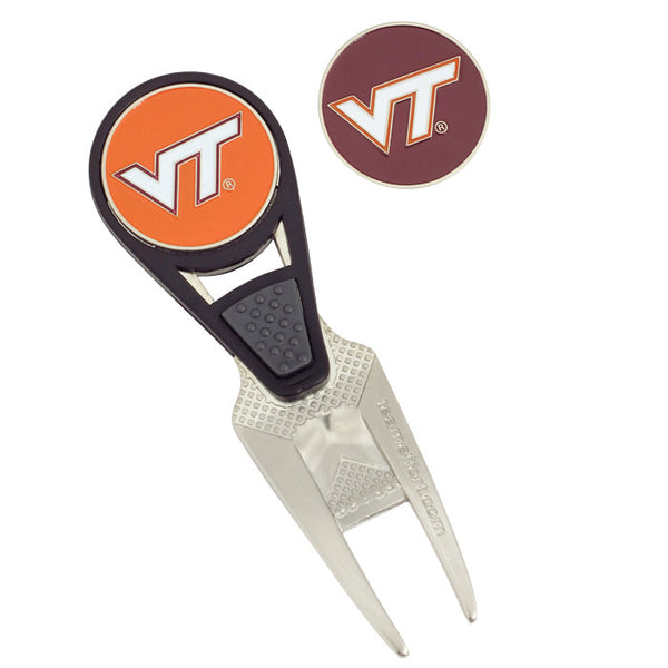 Virginia Tech Golf Repair Tool and Marker Kit Campus Emporium