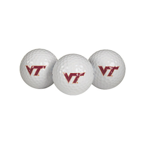 Virginia Tech Golf Balls: Pack of 3