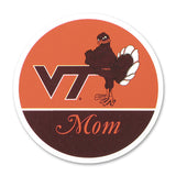 Virginia Tech Family Refrigerator Magnet: Mom