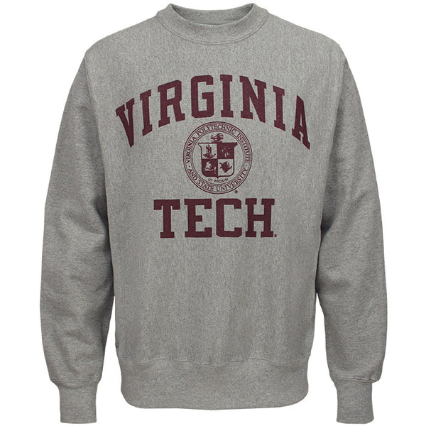 Virginia Tech Reverse Weave Crew Sweatshirt by Champion Campus Emporium
