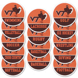 Virginia Tech Sports Refrigerator Magnet