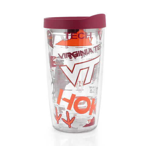 Virginia Tech All Over Tumbler by Tervis Tumbler 16 oz.