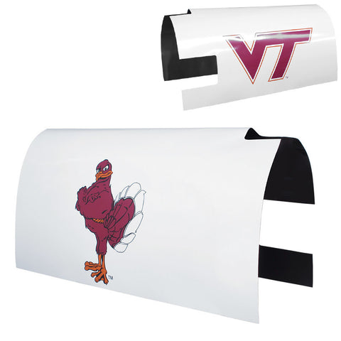 Virginia Tech Mailbox Cover: White