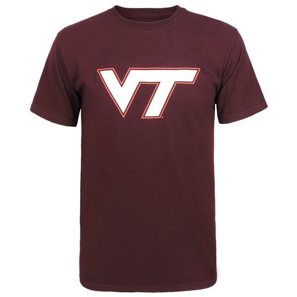 Virginia Tech Logo T-Shirt: Maroon by Champion – Campus Emporium