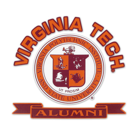 Virginia Tech Alumni University Seal Decal