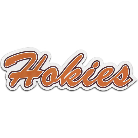 Virginia Tech Hokies Script Magnet