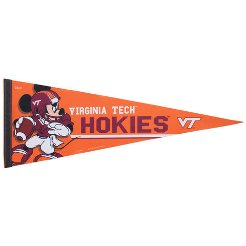 Virginia Tech Mickey Mouse Pennant