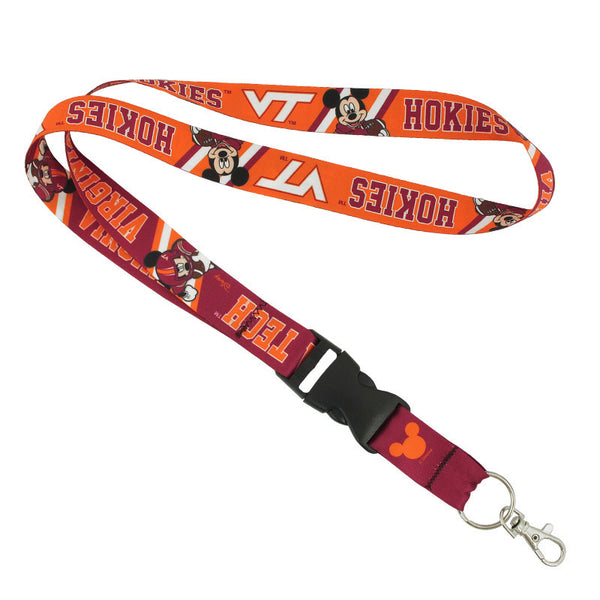 Virginia Tech Mickey Mouse Lanyard – Campus Emporium