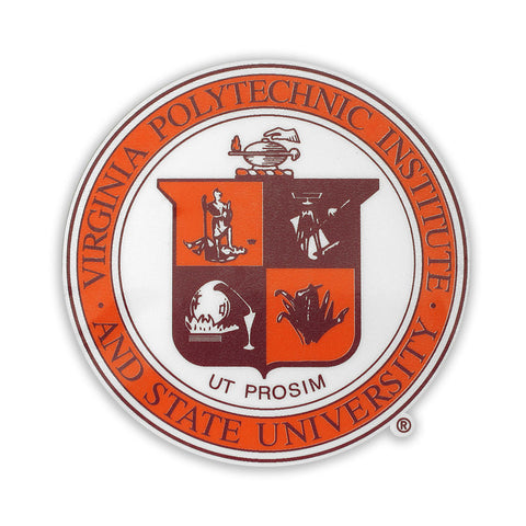 Virginia Tech University Seal Decal