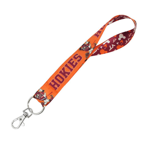 Virginia Tech Mickey Mouse Key Strap